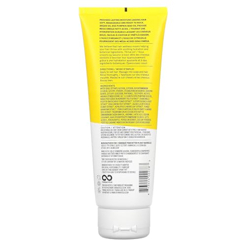 Acure Ultra Hydrating Conditioner, Yellow, pumpkin, 8 Fl Oz