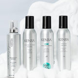 Kenra Volume Mousse 12 | Medium Hold Mousse | Non-Drying, Non-Flaking Lightweight Formulation |Styling Control Without Stiffness Or Stickiness | Tames Frizz & Conditions | All Hair Types | 8 oz