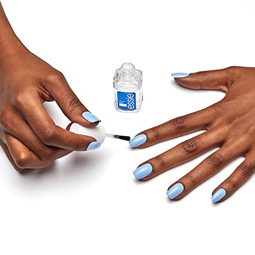 essie Nail Care, 8-Free Vegan, All In One Base Coat and Top Coat, strength and shine nail polish, 0.46 fl oz