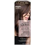 L’Oréal Paris Le Color Gloss One Step Toning Gloss, In-Shower Hair Toner with Deep Conditioning Treatment Formula for Gray Hair, Silver White, 1 Kit, 32.626 cubic_inches