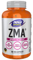 NOW Sports Nutrition, ZMA (Zinc, Magnesium and Vitamin B-6), Enhanced Absorption, Sports Recovery*, 180 Capsules