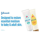 Johnsons Creamy Oil for Baby with Shea & Cocoa Butter, Moisturizing Body Lotion with Gentle Fragrance, Hypoallergenic, Non-Greasy, Paraben-Free, Phthalate-Free and Dye-Free, 8 fl. oz