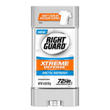 Right Guard Xtreme Defense Antiperspirant Deodorant Gel, Arctic Refresh, 4 Ounce (Pack of 4)