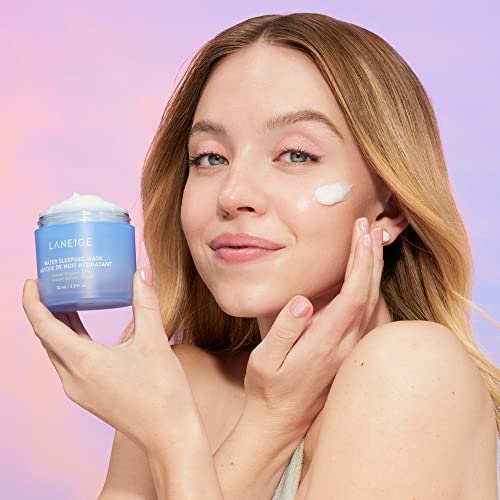 LANEIGE Water Sleeping Mask Visibly Brighten, Boost Hydration, Squalane