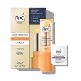 RoC Multi Correxion Revive + Glow Vitamin C Eye Balm (0.14 oz) with Retinol Eye Cream Packette