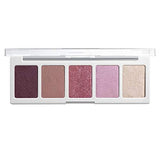 wet n wild Color Icon Eyeshadow Makeup 5 Pan Palette, Purple Petalette, Matte, Shimmer, Metallic, Long Wearing, Rich Buttery Pigment, Cruelty Free