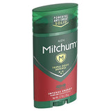 Mitchum Men's Deodorant, Antiperspirant Stick, Triple Odor Defense Invisible Solid, 48 Hr Protection, Dermatologist Tested, Intense Energy, 2.7 Oz (Pack of 1)