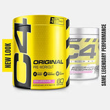 C4 Original Pre Workout Powder Fruit Punch - Vitamin C for Immune Support - Sugar Free Preworkout Energy for Men & Women - 150mg Caffeine + Beta Alanine + Creatine - 60 Servings