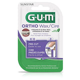 GUM - 10070942007235 Orthodontic Wax with Vitamin E and Aloe Vera (Pack of 6)