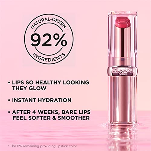 L’Oréal Paris Glow Paradise Hydrating Balm-in-Lipstick with Pomegranate Extract, Nude Heaven