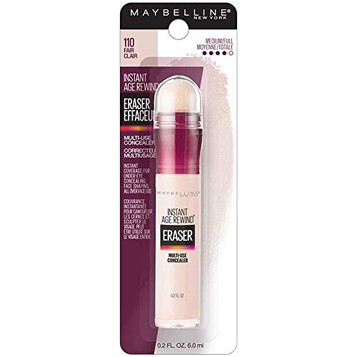 Maybelline Instant Age Rewind Eraser Dark Circles Treatment Multi-Use Concealer, 140, 1 Count (Packaging May Vary)