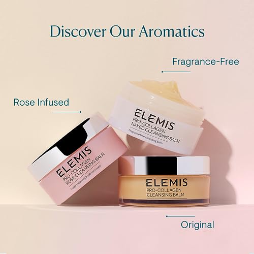 ELEMIS Pro-Collagen Cleansing , Ultra Nourishing Treatment Balm + Facial Mask Deeply Cleanses, Soothes, Calms & Removes Makeup and Impurities