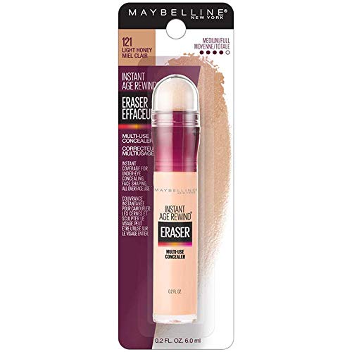 Maybelline Instant Age Rewind Eraser Dark Circles Treatment Multi-Use Concealer, 140, 1 Count (Packaging May Vary)