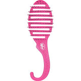 Wet Brush Detangling Brush, Shower Detangler Brush (Pink Glitter) - Wet & Dry Tangle-Free Hair Brush for Women & Men - No Tangle Soft & Flexible Bristles for Straight, Curly, & Thick Hair