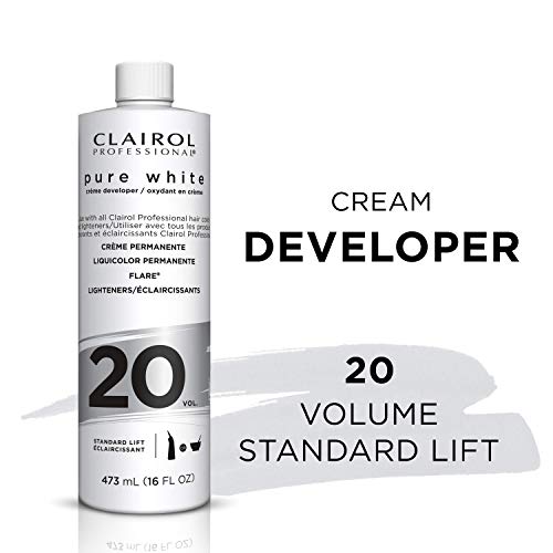 Clairol Professional Pure White 30 volume Crème Developer, 16 oz