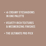 NYX PROFESSIONAL MAKEUP Ultimate Shadow Palette, Eyeshadow Palette, Warm Neutrals,1 Count