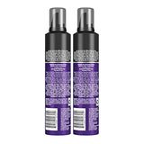 John Frieda Frizz Ease Curly Hair Reviver Mousse Enhances Curls, a Soft Flexible Hold for Curly or Frizzy Hair, Alcohol-Free, 7.2 oz (Pack of 2)