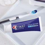 Crest 3D White Toothpaste, Advanced Luminous Mint, Teeth Whitening Toothpaste, 3.7 Oz (Pack of 4)