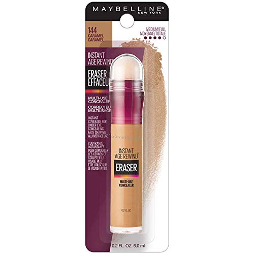 Maybelline Instant Age Rewind Eraser Dark Circles Treatment Multi-Use Concealer, 140, 1 Count (Packaging May Vary)