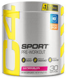 C4 Sport Pre Workout Powder Blue Raspberry - Pre Workout Energy with 3g Creatine Monohydrate + 135mg Caffeine and Beta-Alanine Performance Blend - NSF Certified for Sport | 30 Servings