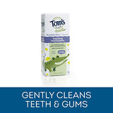 Toms of Maine Fluoride-Free Toddler Training Toothpaste, Mild Fruit, 1.75 oz. 3-Pack (Packaging May Vary)