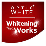 Colgate Optic White Stain Fighter Whitening Toothpaste, Clean Mint Flavor, Safely Removes Surface Stains, Enamel-Safe for Daily Use, Teeth Whitening Toothpaste with Fluoride, 4.2 Oz Tube