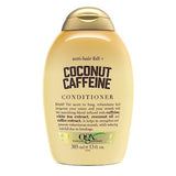 OGX Anti-Hair Fall + Coconut Caffeine Strengthening Conditioner with Caffeine, Coconut Oil & Coffee Extract, 13 Fl Oz