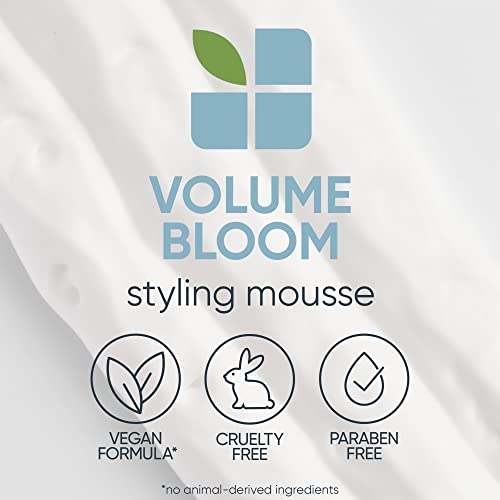 Biolage Styling Whipped Volume Mousse | Provides Body, Control & Shine Leaving Hair With Natural Softness | Medium Hold | Paraben-Free | Vegan | 8.5 Oz. | 8.5 Fl. Oz