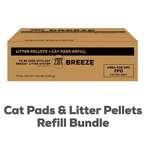 Purina Tidy Cats Breeze Litter System Cat Refill Bundle - 7.91 lb. Box