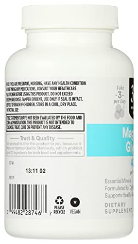 365 by Whole Foods Market, Magnesium Glycinate Tablets, 400 MG, 90 Count