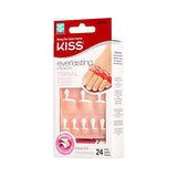 Kiss Products Salon Acrylic French Nail Kit, Sugar Rush, 0.07 Pound