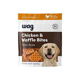 Amazon Brand - Wag Dog Treats Chicken and Waffle Bites 6oz