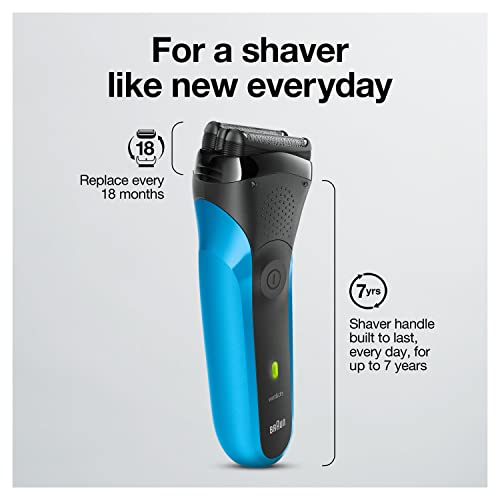 Braun Series 3 Electric Shaver Replacement Head - 21B - Compatible with Electric Razors 300s, 310s, 3010BT