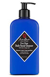 Jack Black - Pure Clean Daily Facial Cleanser, 16 fl oz â€“ 2-in-1 Facial Cleanser and Toner, Removes Dirt and Oil, PureScience Formula, Certified Organic Ingredients, Aloe and Sage Leaf