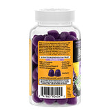 Airborne KIDS Elderberry + Zinc & Vitamin C Gummies, Kids Immune Support with Powerful Antioxidants Vit D & E - 50 gummies, Elderberry Flavor