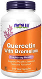 NOW Supplements, Quercetin with Bromelain, Balanced Immune System*, 120 Veg Capsules