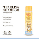 Burts Bees for Kittens Natural Tearless Shampoo with Buttermilk, 10 Oz - Cat Grooming And Bath Supplies, Kitty Shampoo, Pet Shampoo