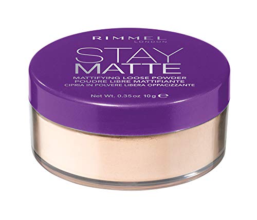 Rimmel Stay Matte Loose Powder, 001 Transparent, 0.13 Ounce (Pack of 1)