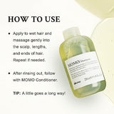 Davines Momo Moisturizing Shampoo for Dry and Dehydrated Hair, 8.45 Ounce