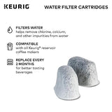 Keurig Water Filter Refill Cartridges, Replacement Water Filter Cartridges, Compatible with 2.0 K-Cup Pod Coffee Makers, 2 Count