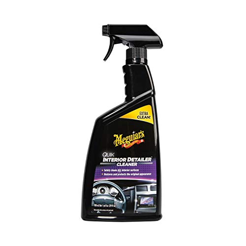 Meguiars Quik Interior Detailer Cleaner - 24 Oz Spray Bottle