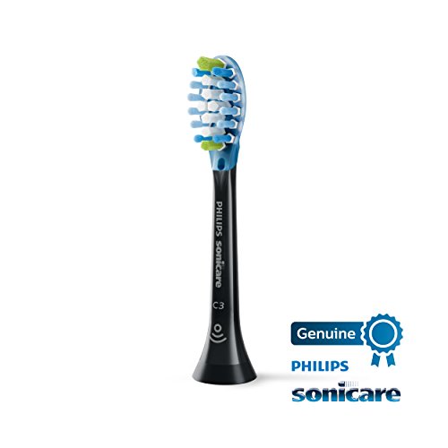 Philips Sonicare Genuine C3 Premium Plaque Control Replacement Toothbrush Heads, 2 Brush Heads, White, HX9042/65