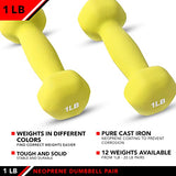 JFIT Dumbbell Set w/Durable Rack, Double Neoprene Coated Workout Weights, Solid Design Rack, 32 LB Set