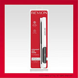 REVLON Crystal C + Ceramic Digital Hair Flat Iron | Long-Lasting Shine and Less Frizz, (1 in)