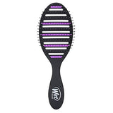 Wet Brush, Refresh and Extend Speed Dry Hair Black Detangling For All Hair Types – Removes Dirt Excess Oils and Impurities Charcoal Infused Bristles