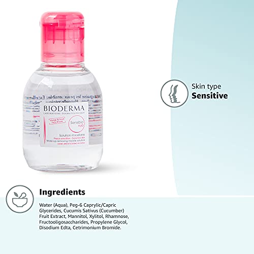 Bioderma - Sensibio H2O - Micellar water makeup remover, 33.4 Fl Oz