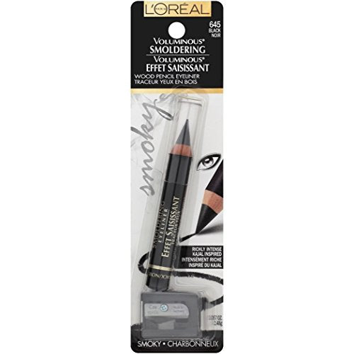 L’Oréal Paris Voluminous Smoldering Eyeliner, Black (Packaging May Vary)