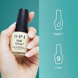 OPI Nail Envy, Nail Strengthening Treatment, Stronger Nails in 1 Week, Vegan Formula, Sheer Soft Nude Crème Finish, Double Nude-y, 0.5 fl oz