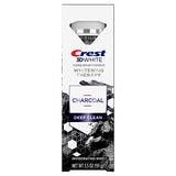 Crest 3D White Whitening Therapy Charcoal Deep Clean Fluoride Toothpaste, Invigorating Mint, 3.5 Ounce