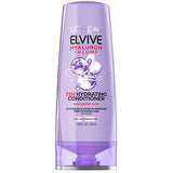 L’Oréal Paris Elvive Hyaluron Plump Hydrating Conditioner for Dehydrated, Dry Hair Infused with Hyaluronic Acid Care Complex, Paraben-Free, 12.6 Fl Oz